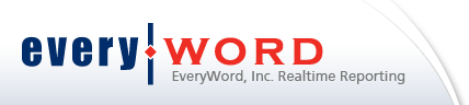 EveryWord, Inc. - Realtime Reporting